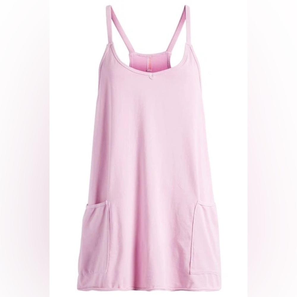 Free People Hot Shot Mini Dress XS Bright Orchid